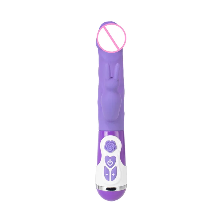 
rechargeable Rotation dildo vibrator Silicone Shaft Rabbit Vibrator g spot Dildo Adult Sex toy For women 