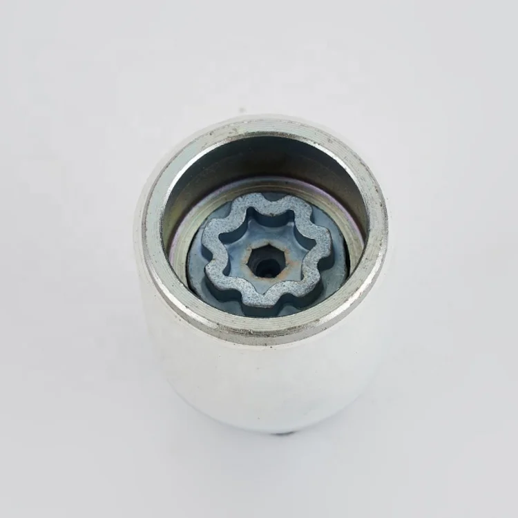Factory direct sale alloy steel car wheel anti-theft screw sleeve tool anti-theft key for audi a6 wheel key lock