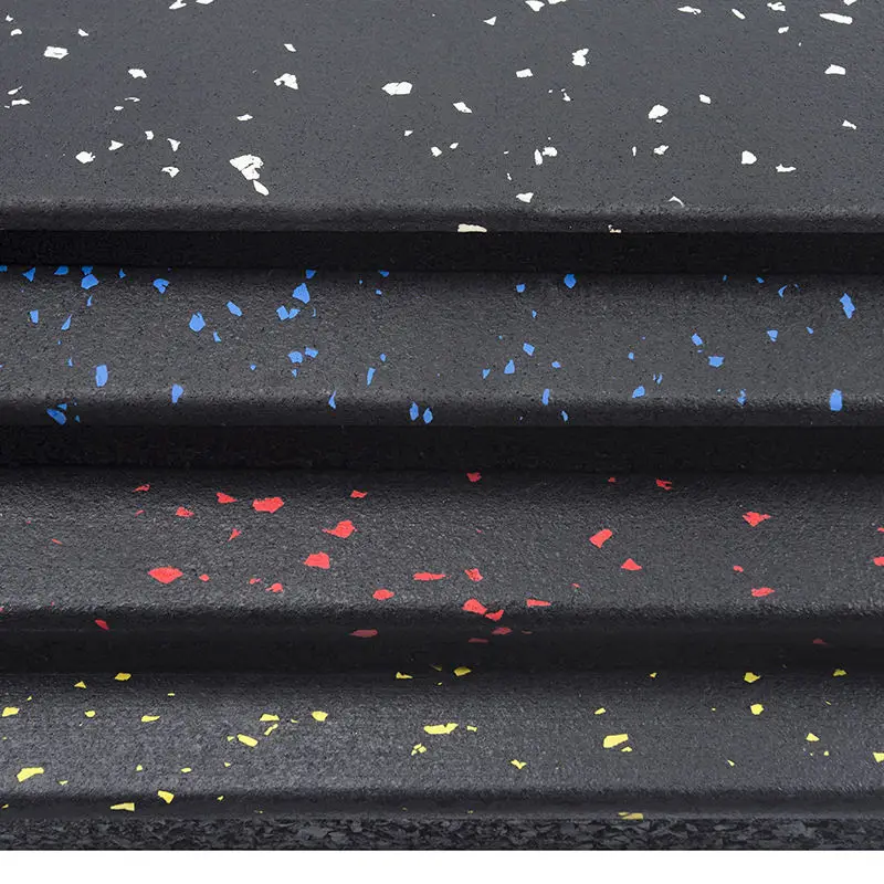 Heavy Duty Indoor  Outdoor Fitness Playground EPDM+SBR Gym Mat Rubber Flooring Tiles Floor Mat