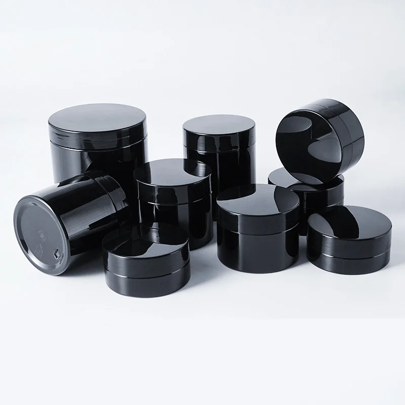 Food Grade container cosmetics plastic jars 8oz plastic jars with lids plastic jars with lids