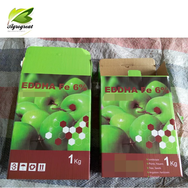Hot selling EDDHA Fe 6% Granular fe eddha 6 iron chelate fertilizer edta price