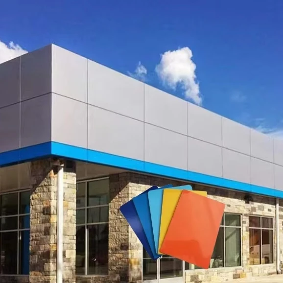 Chinese factory 2mm 3mm 4mm Customized Acm Plate Aluminum Composite Panel alucobond aluminum composite panel