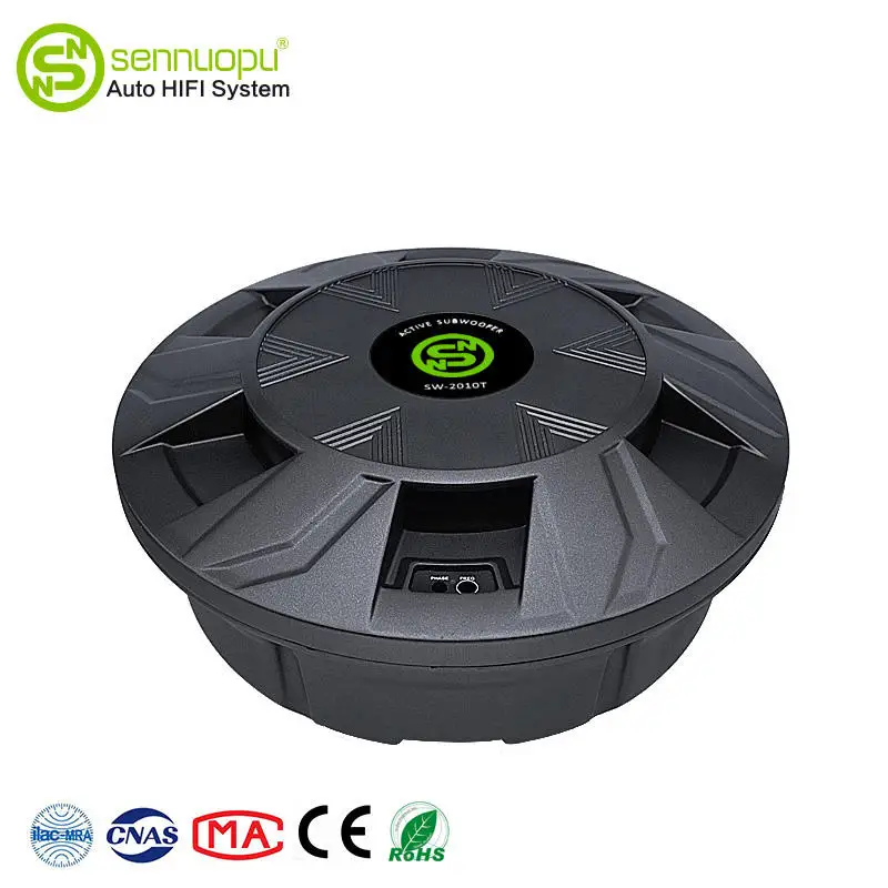 Sennuopu OEM under seat subwoofer car bass car 10 inch car spare tire subwoofer SW2010T