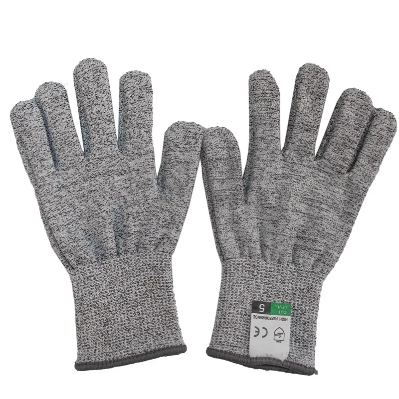 Food Grade Kitchen Knife Blade Proof  Safety Protection Cut Resistant Gloves Level 5 Anti Cut Gloves