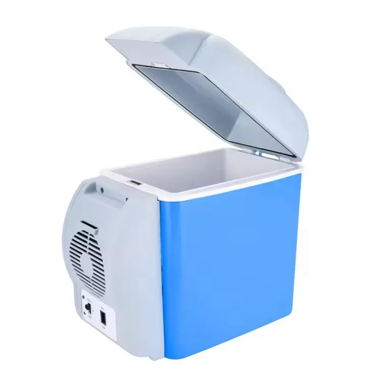 7.5 L Portable Car Refrigerator For Camping Travel Electronic Refrigerator Mini Drink Cooling Car Fridge Freezer