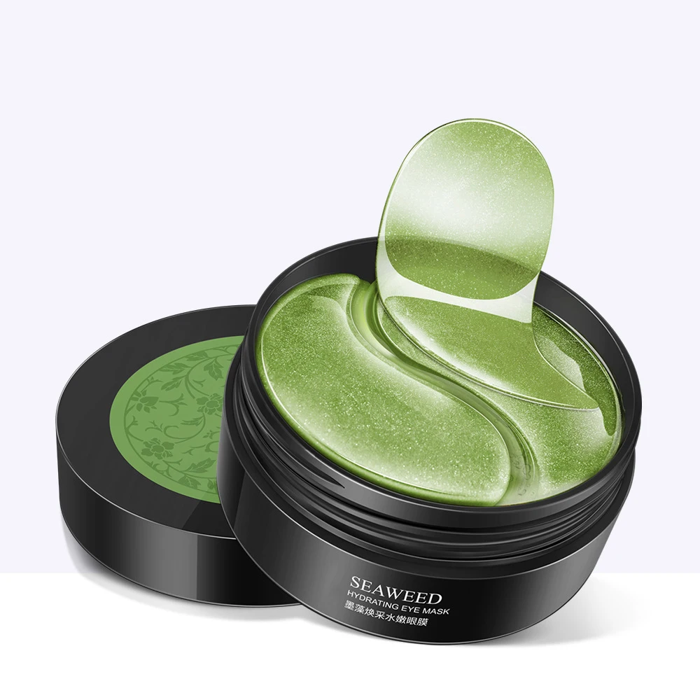 Hot Sale Eye Care Seaweed Moisturizing Nourishing Water Lightening Eye Mask