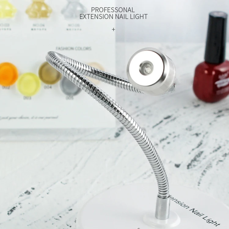 asianail 3W Wireless rechargeable uv nail lamp mini battery lamp