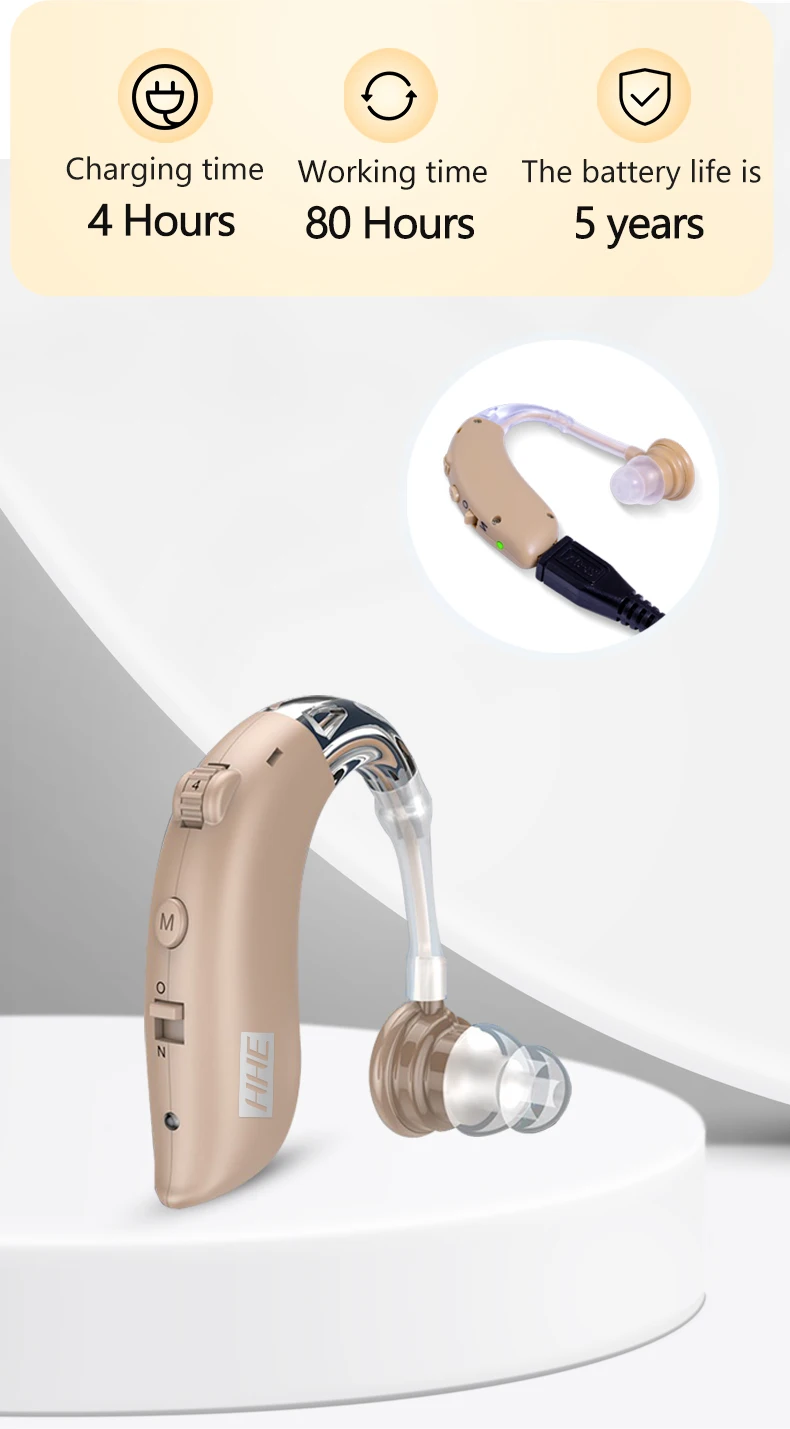 2023 Newest Low Price Wireless Noise Cancelling Hearing Aids High Quality Hearing Aids Rechargeable Bluetooth
