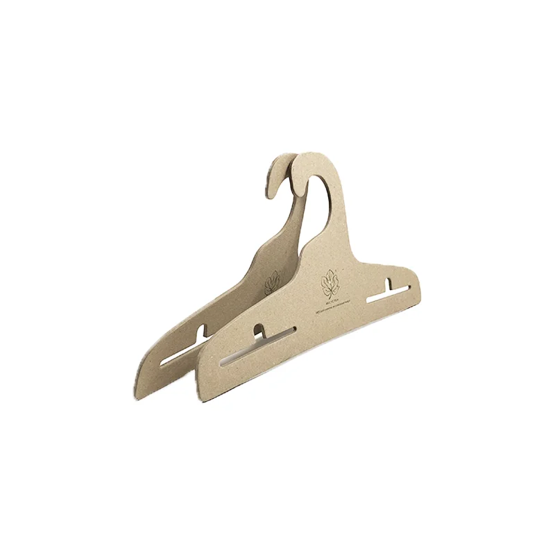 Recycled clothes hanger paper hanger 250g grayboard hanger paper clothes