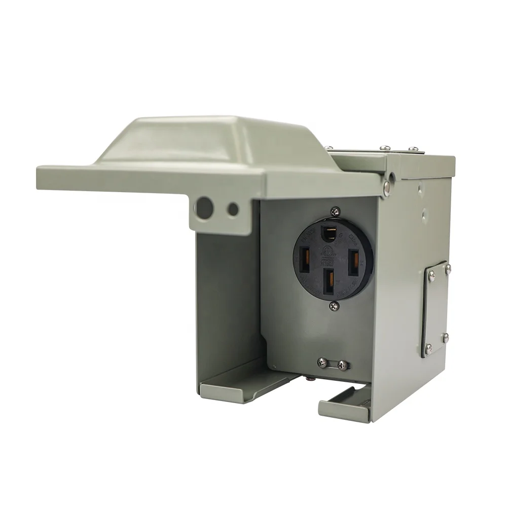 Погодозащищенная розетка для домов на колесах 50 А NEMA 14-50R 125/250 вольт