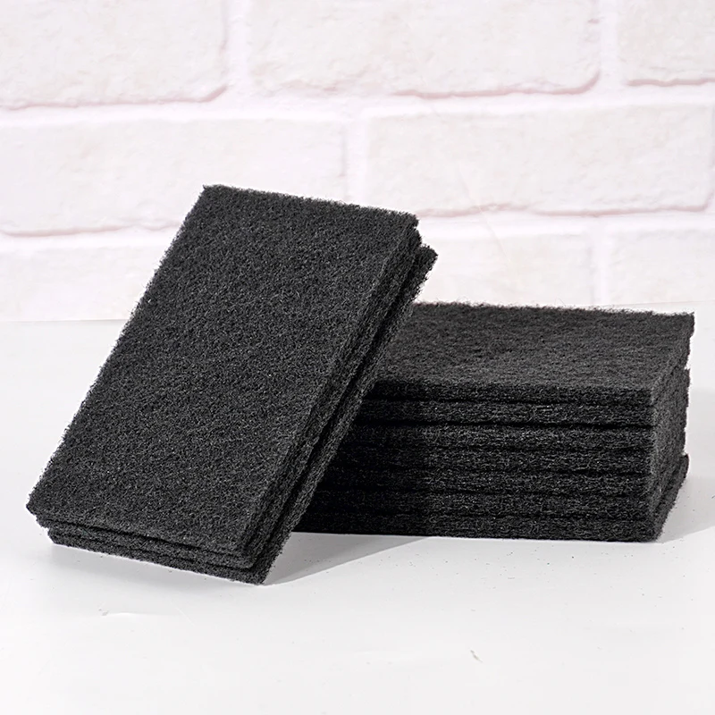 Eco friendly products 2024 black dipped rubber scouring pad innovative household products kitchen sponge cloth daily necessities