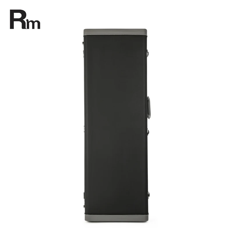 Electric Bass Guitar Hard Case Waterproof Leather Custom Guitar Case Wooden Protective Instrument Guitar Case Bag