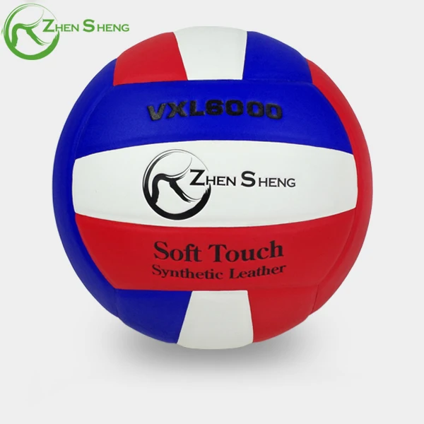 Zhensheng Factory Wholesale Inflatable Indoor Outdoor Soft Touch Laminated Volleyball Ball Size 5 for Training or Match