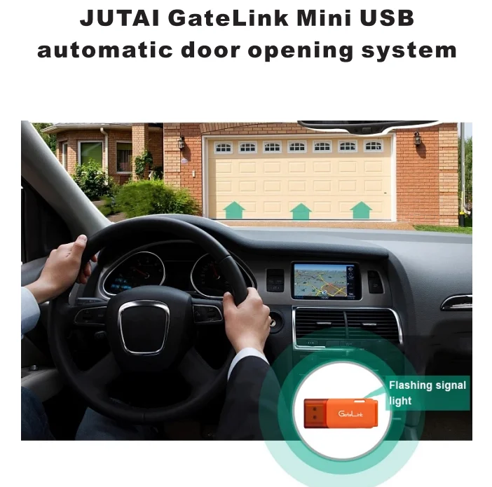 Automation Garage Door Opener Controller Receiver 2 relays output for remote control gate