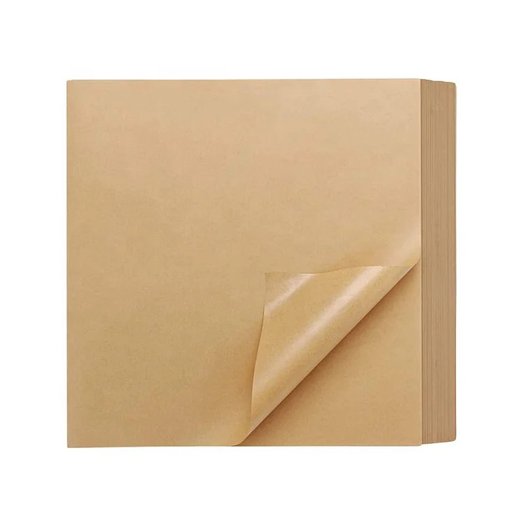 Online Customization Hamburger Sandwich Wraps Custom Greaseproof Wrapping Paper of Brown Kraft Paper