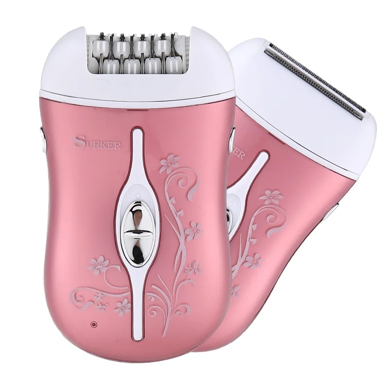 SURKER Professional Lady Hair Shaver High Efficient Depilation  Electric Epilator