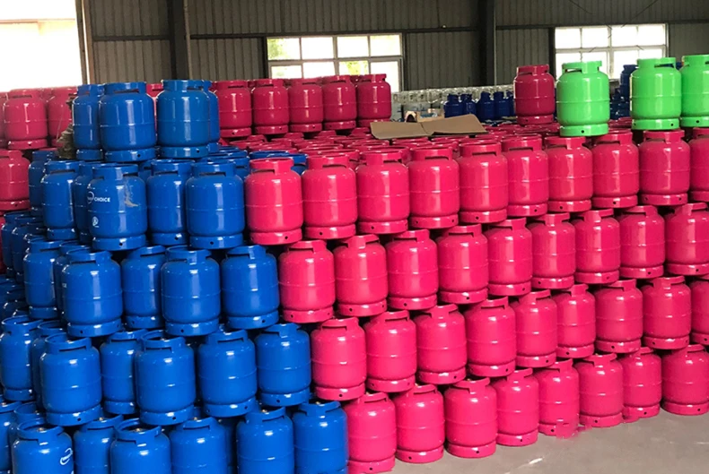 Refillable LPG Cylinder LPG Storage Tank Portable Gas Cylinder LPG Gas Tank Cooking Gas Cylinder