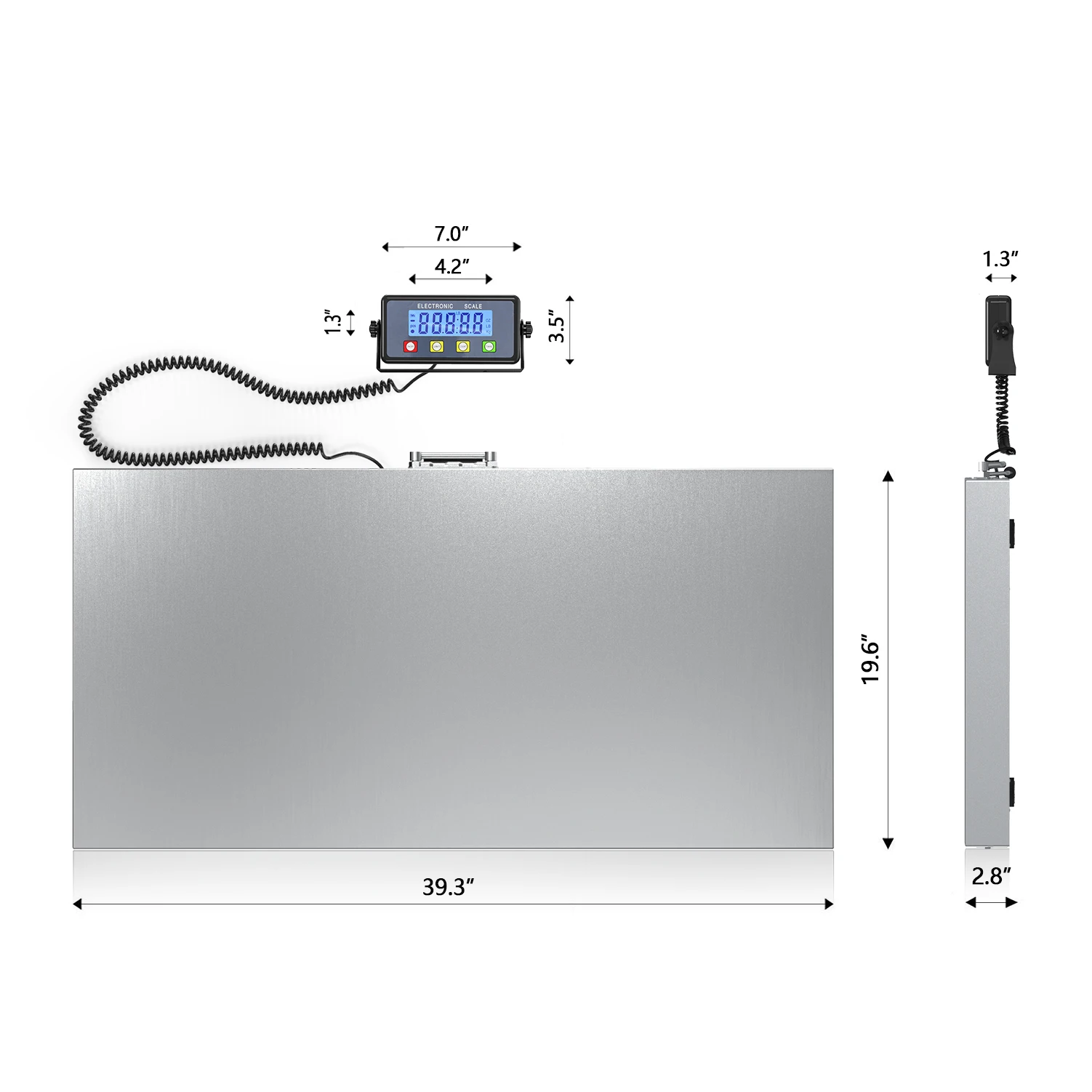 500kg stainless steel oversized platform scale Electronic animal pet weighing scale sf809