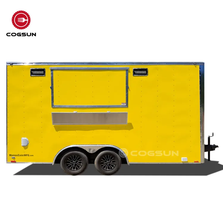 Mobile Food Cart Food Beverage Vending Cart Commercial Wholesale Price Fast Food Cart 2021 Best Selling Outdoor Customized 2/4/6