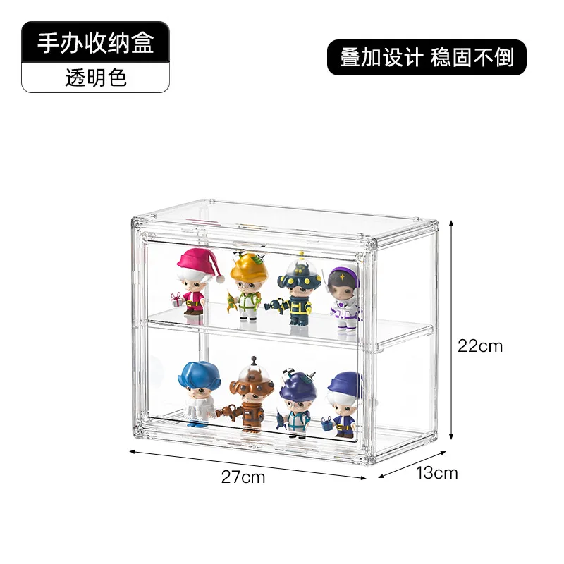 X large 3 Packs stackable Magnetic Door Acrylic Display Case Purse Clear Handbag Purse Storage Organizer for Closet Wallet Hats