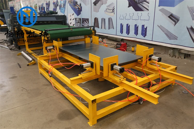 China Customized Factory Price Simple Steel Coil Cutting to Length Machine Line Sheet Metal Cut to Length (CTL) Line