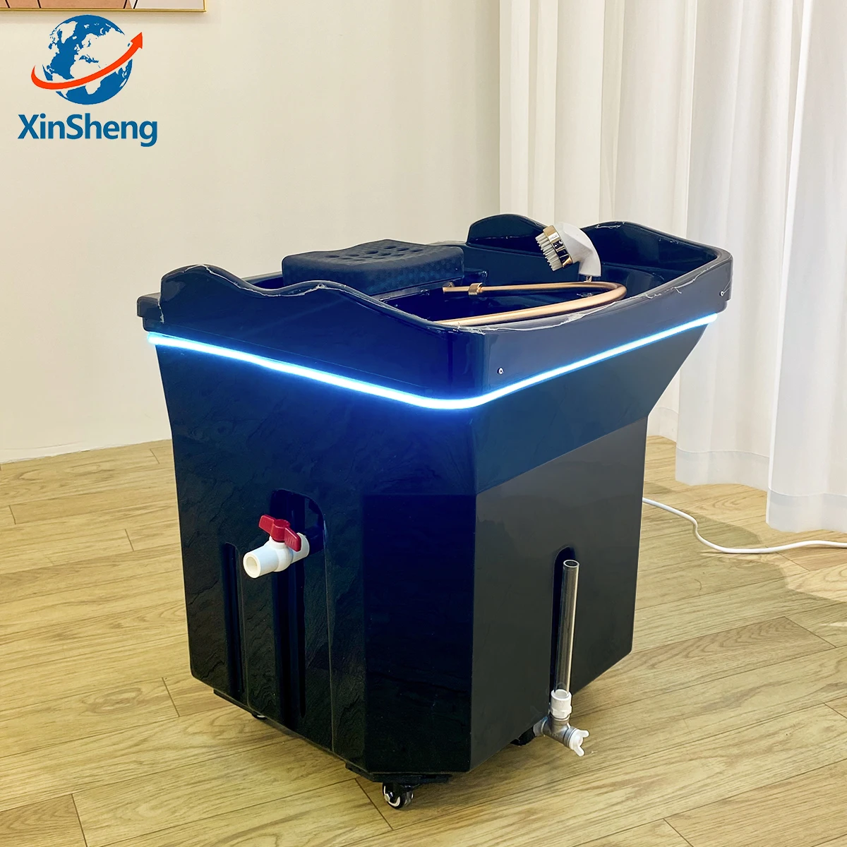 Professional hair spa Shampoo Bed Sink Stylist Portable Head Spa Hair Washing Basin With Water Circulation Movable shampoo sink