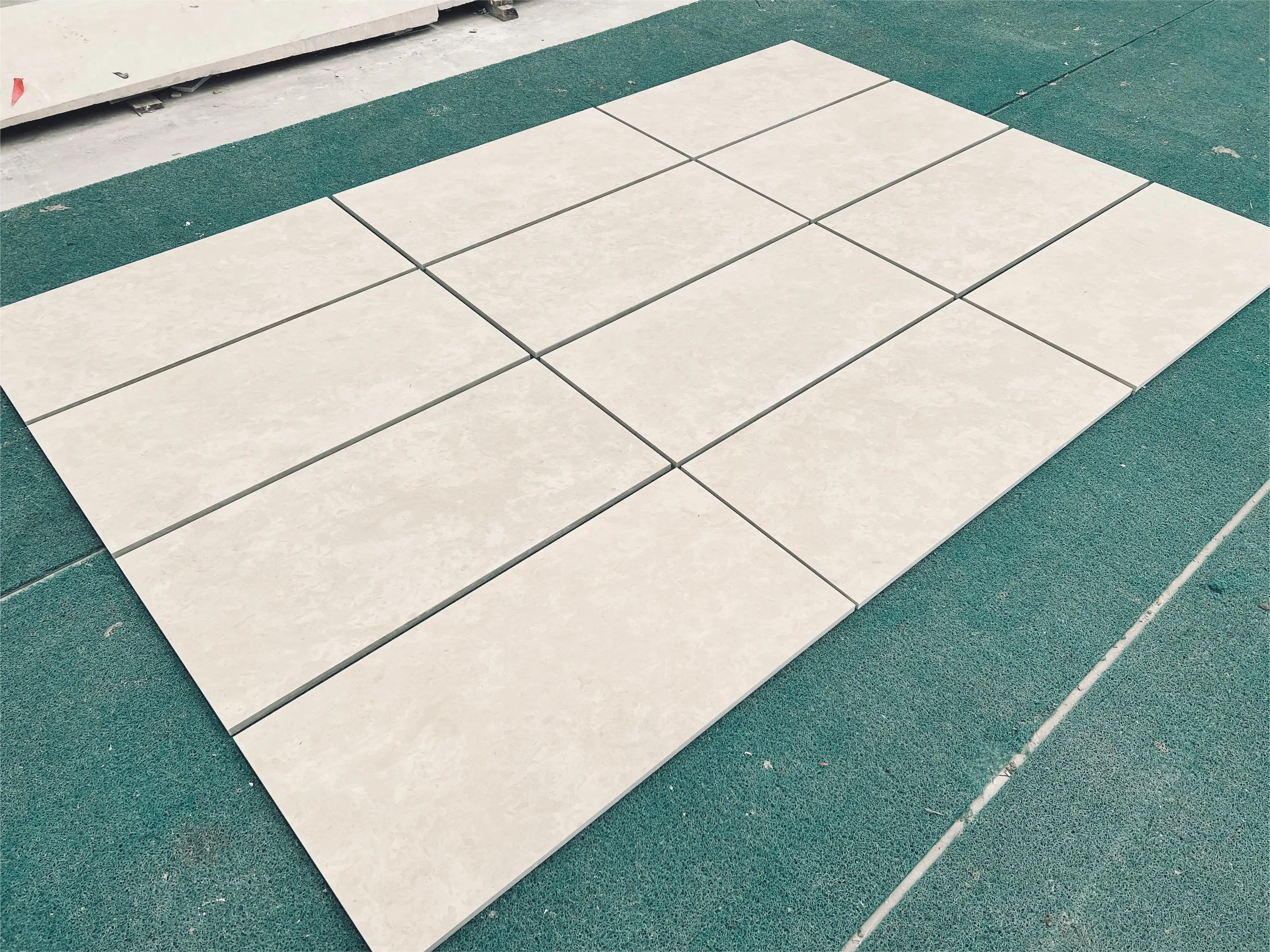 SHIHUI Natural Stone Beige Marble Limestone Tile Gohera Limestone Honed for Villa Exterior and Interior Floor Paving Use