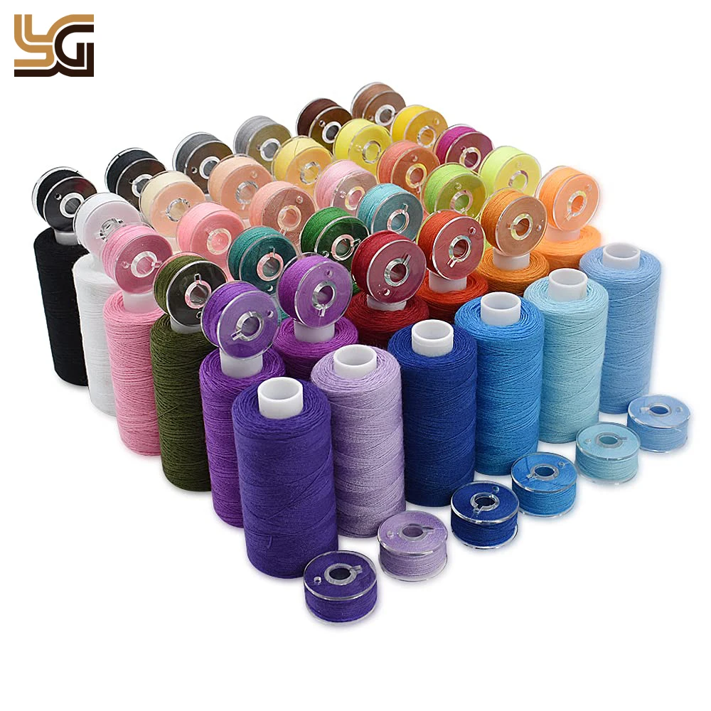 72pcs Sewing Thread Set Popular Colors Sewing Threads for Hand Machine Sewing Suitable for Brother