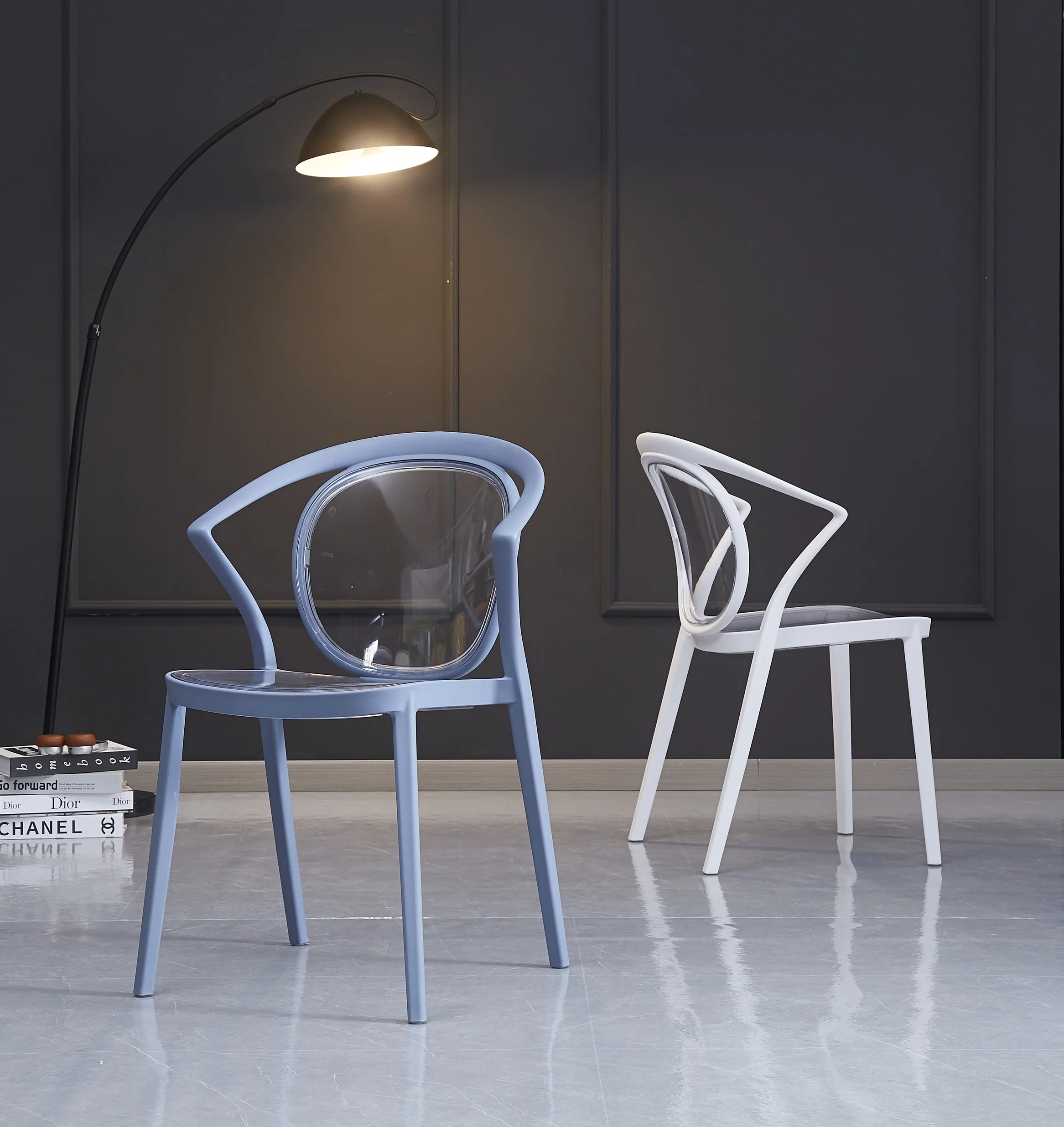 China Manufacturer Wholesale Plastic Chair / Plastic Garden Chair Use for Office Or Garden