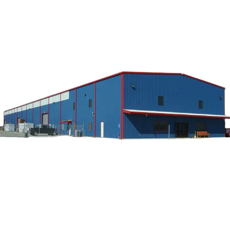Customized  Prefabricated steel best metal building manufacturers prefab house steel frame shop buildings price