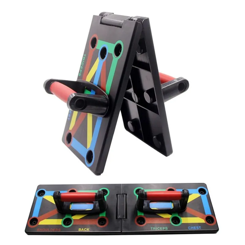 
12 in 1 Foldable Body Building Push Up Rack Fitness Workout Gym Push Up Board 