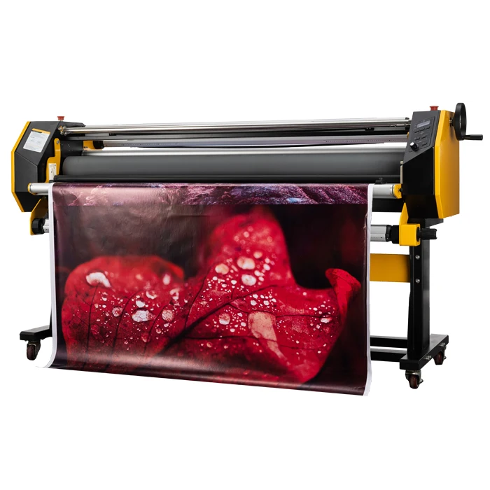 LF1700-D3 Laminator Semi Automatic Laminating Machine Cold Lamination Film