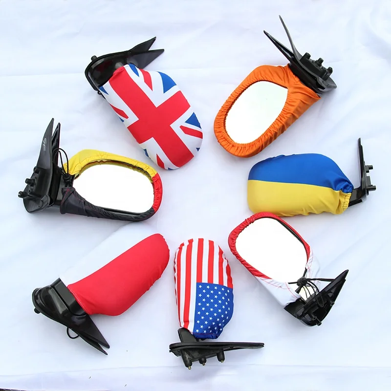 
Custom Printing Brazil Car Side Rear View Mirror Flag Cover 