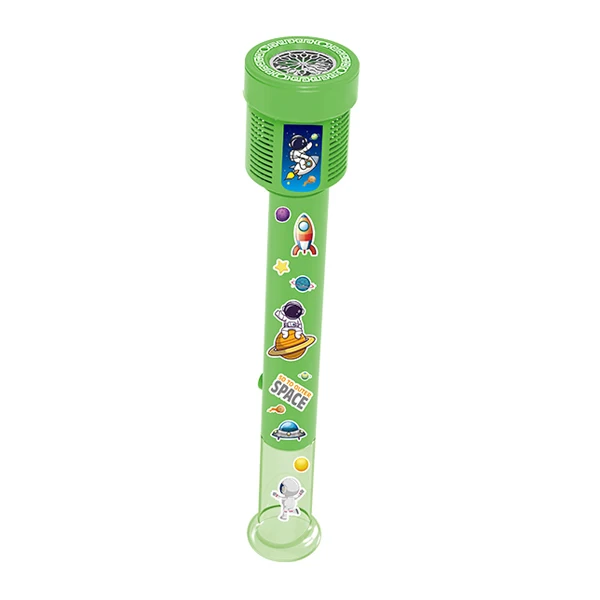 New Electric Space Led Music Bubble Stick for Kids Outdoor Toys With Light