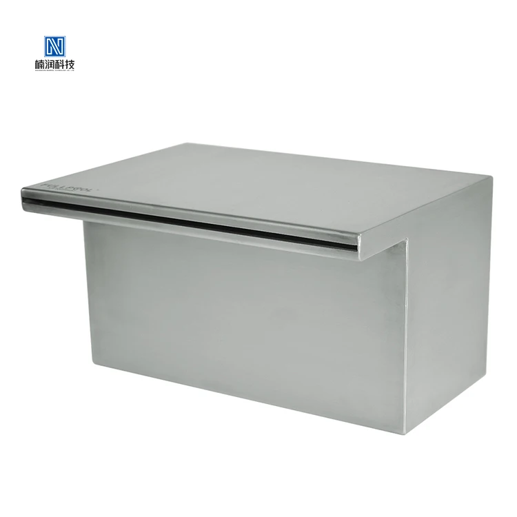 Custom outdoor indoor stainless steel waterscape Waterfall Garden wall fountain waterfall equipment