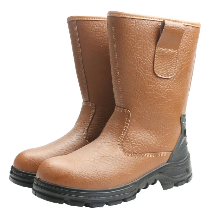 good quality black hammer mining sale steel toe anti chemical characteristic industrial safety boots