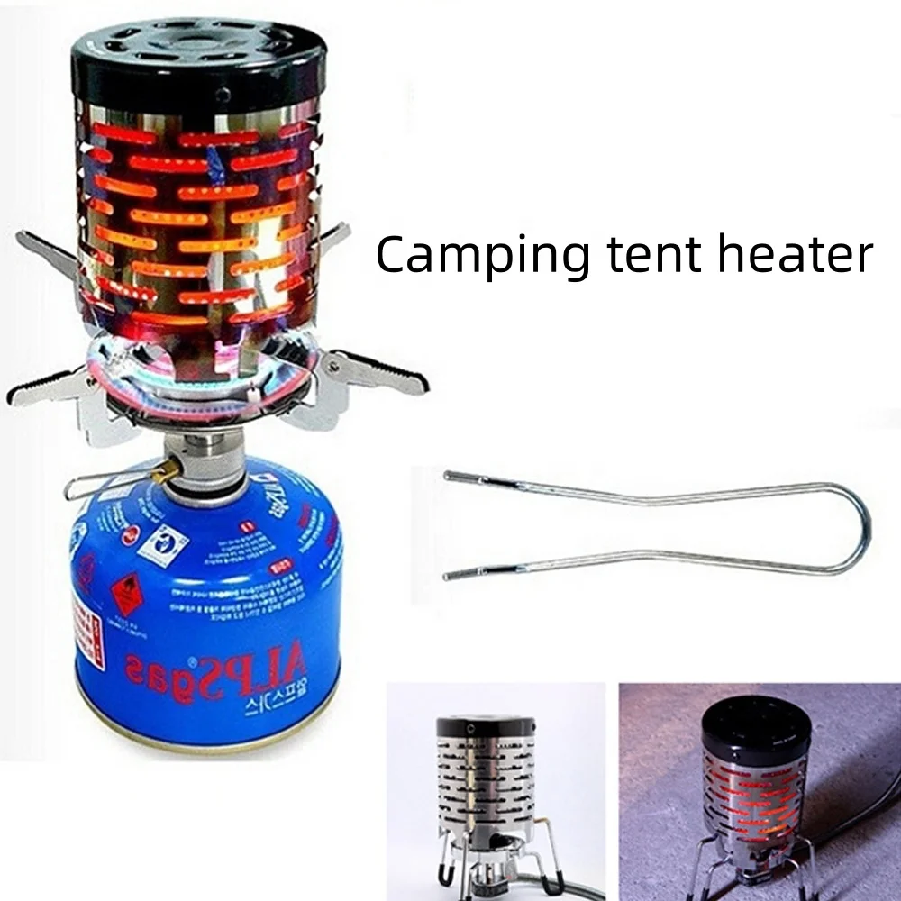 Polar Everest Warmer Outdoor Portable Stainless Steel Camping Heating Cover Stove Mini Heating Furnace tent heater for hiking