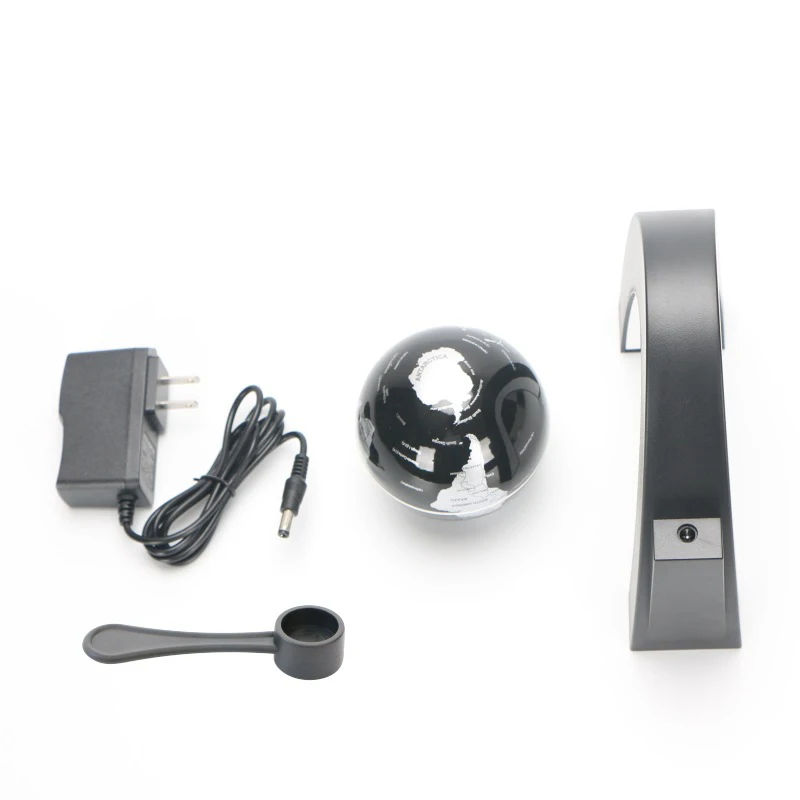 SY521 Magnetic Earth Globe with c shape base Creative home decoration EU plug magnetic levitating earth globe