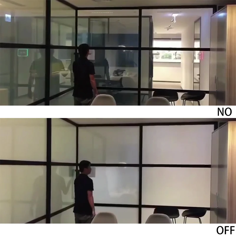 Self Adhesive Magic PDLC Glass Smart Film For Home