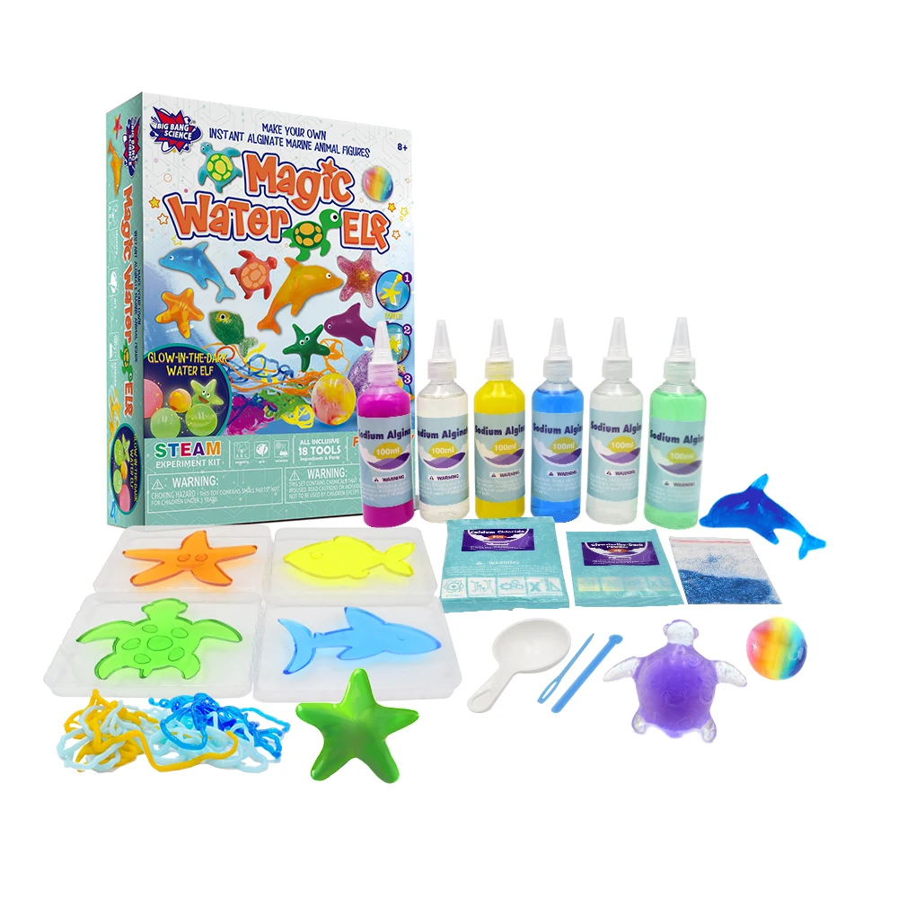 Aqua Magic Gel Creates Unique Soft Figures with 3D Magic Gel Unique Arts & Crafts for Kids Playing