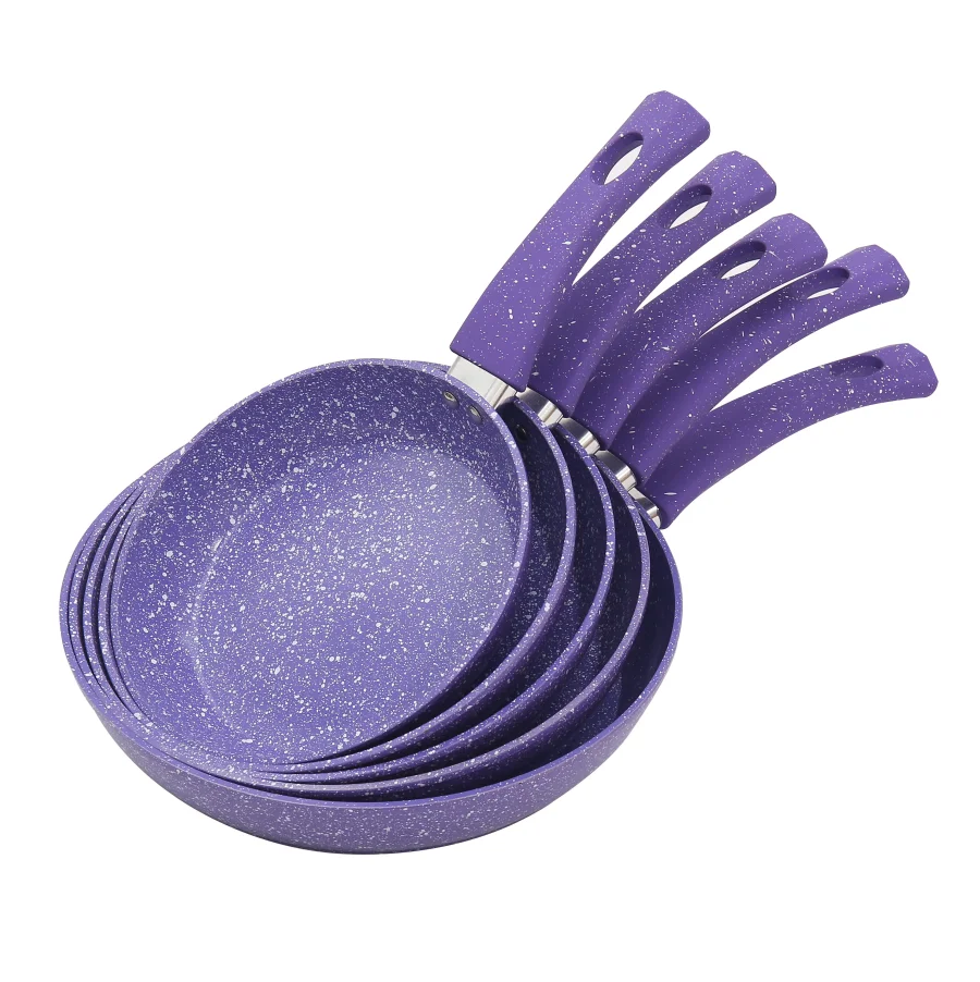 Factory Wholesale  OEM Inner Ceramic Coating Aluminum Non Stick Cooking Fry Pan