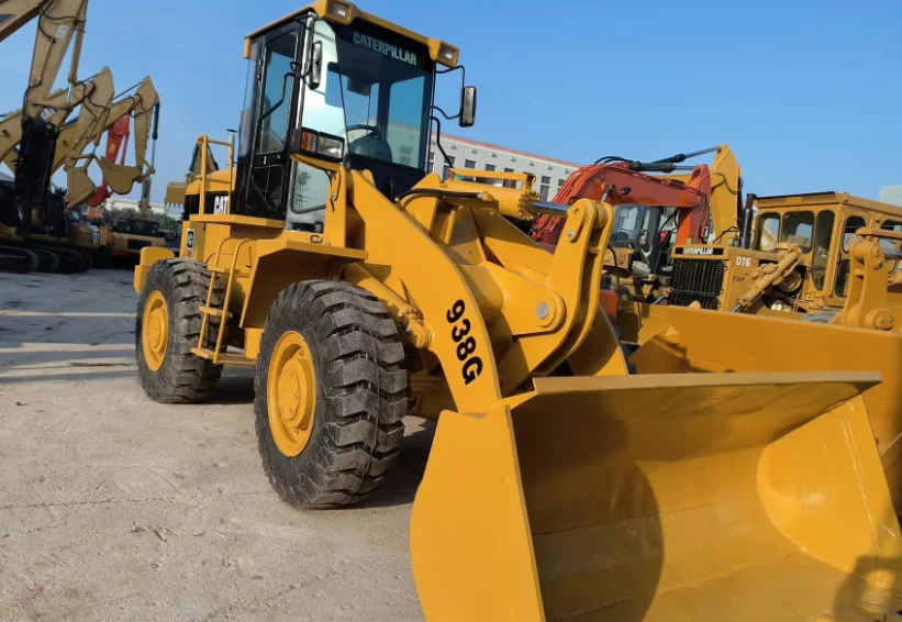 Высокоэффективная подержанная техника USA cat 980G Колесный погрузчик гусеничная в Шанхае CAT Подержанные колесные погрузчики