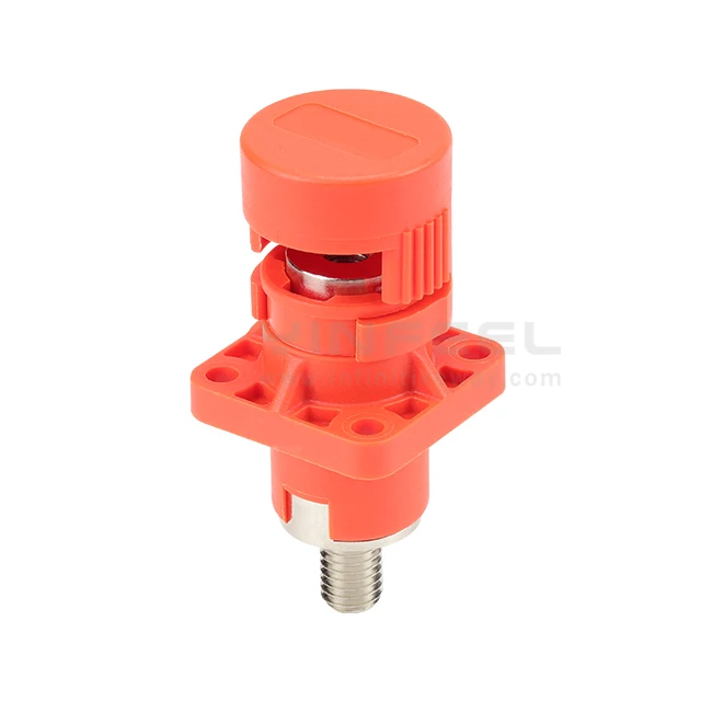 200 Amps  Plastic Isolated Fireproof Terminal Bolt-Model No.IF-FM6-SOM8-200A-C