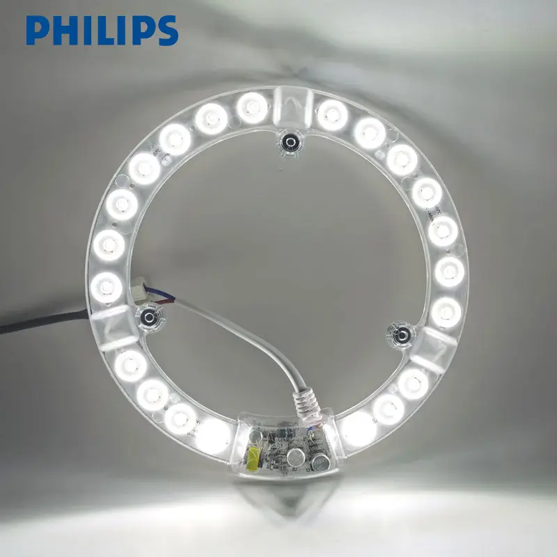 Круговой модуль от PhilipLED модификация панели лампы кольцевая трубка Светодиодная потолочная лампа фитиль светодиодный круговой мод 10 Вт 14 19 5