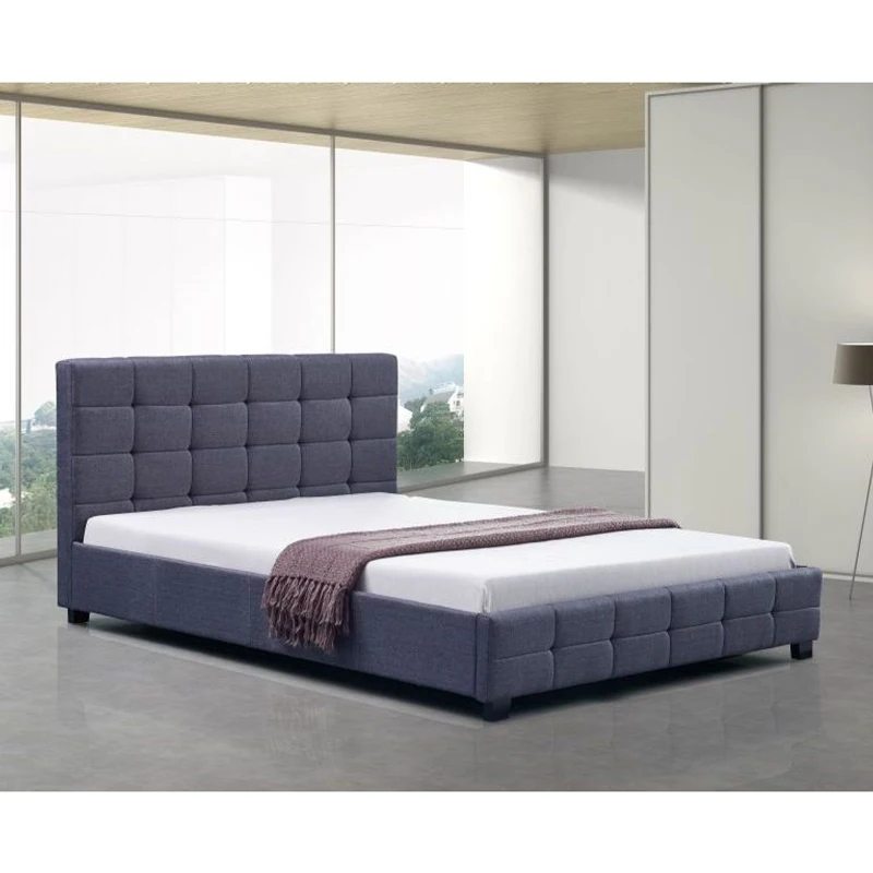 High Quality Light Luxury Modern Simple Bed Bedroom Furniture Double 1.8m King Size Bed