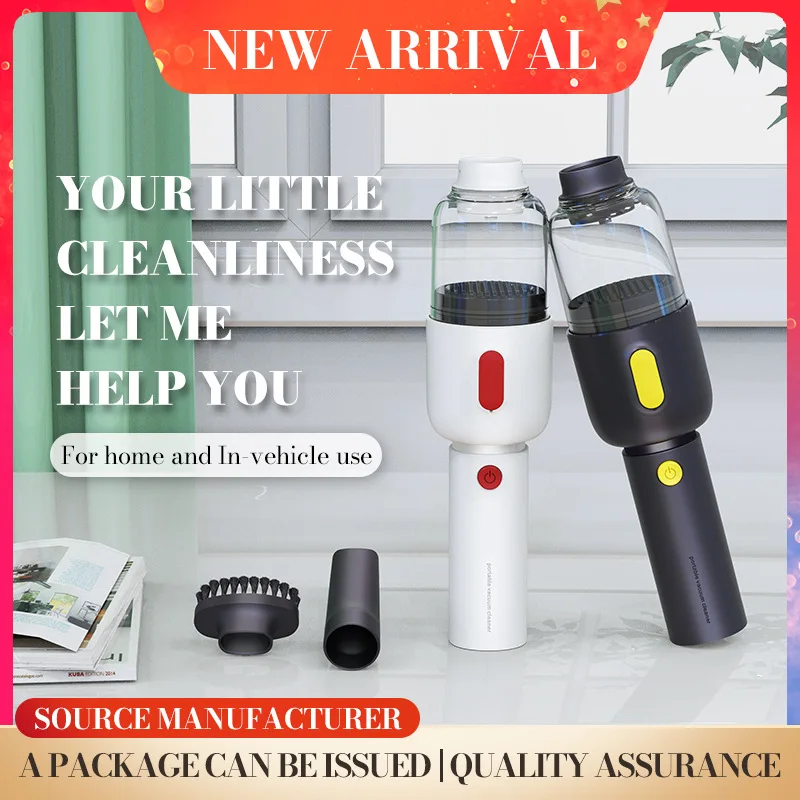 Cordless Handheld Vacuum Cleaner Portable Wet And Dry High Suction Lightweight Usb Rechargeable Vacuum Cleaner