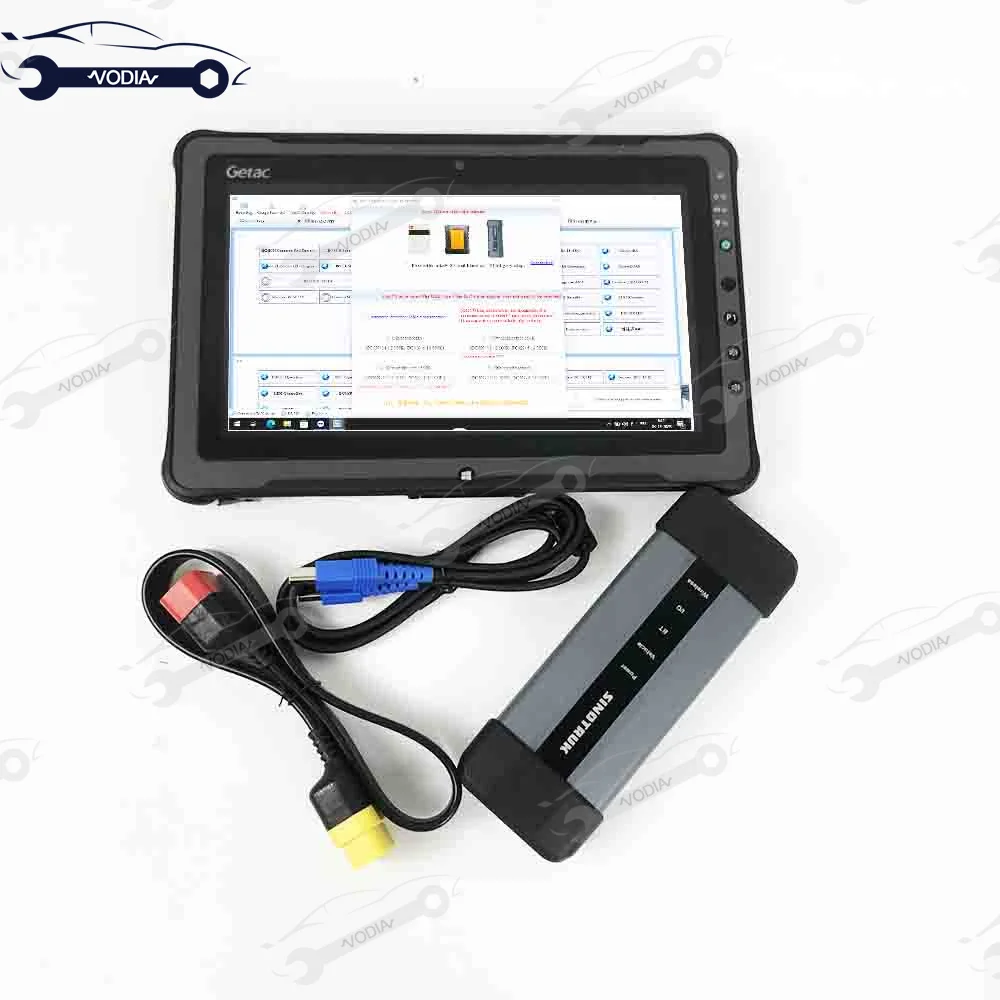 Для SINOTRUK SHACMAN HOWO A7/T7H/Sitrak/Hohan диагностический инструмент для Sinotruk EOL OBD дизельный грузовик и F110 планшет