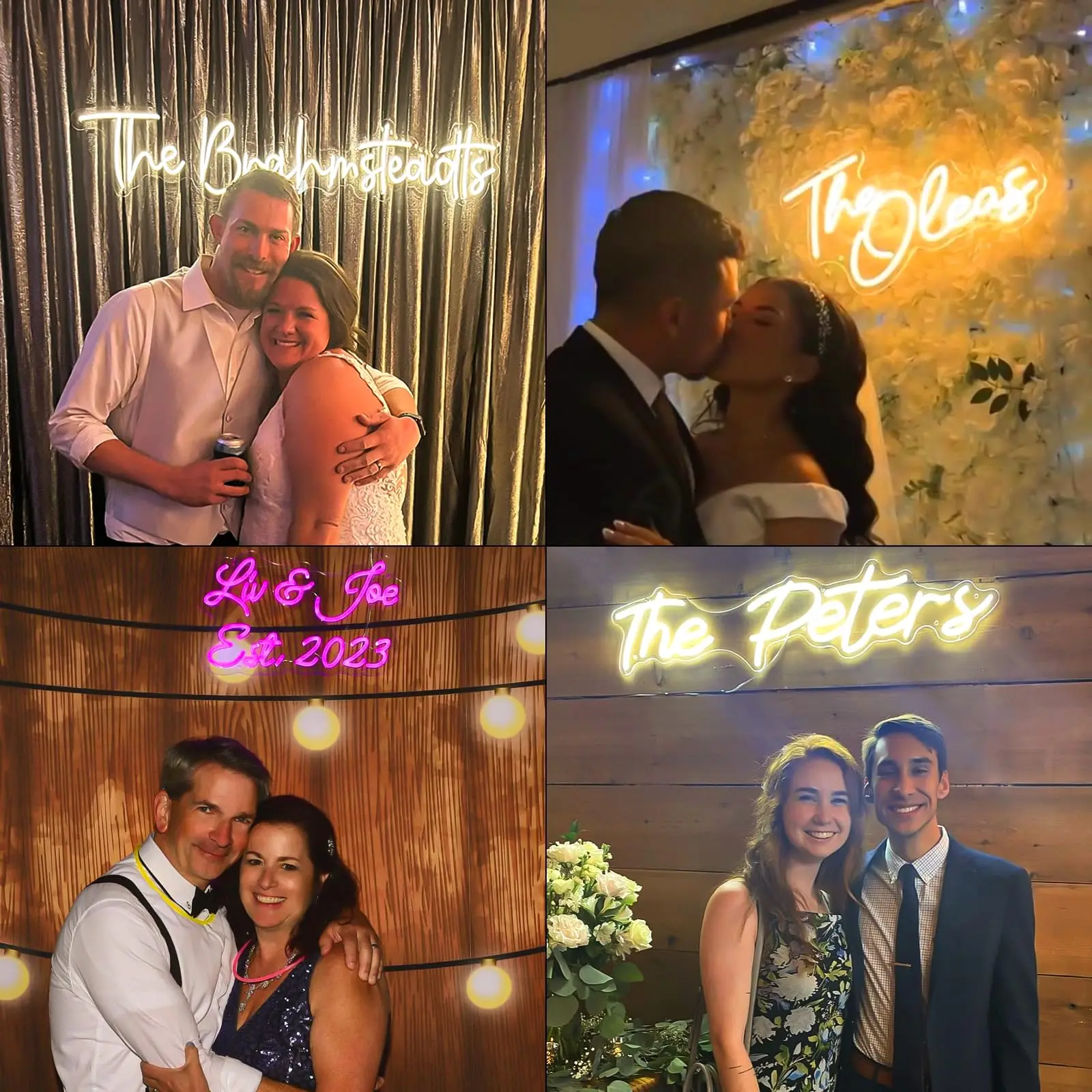 Custom Neon Signs for Neon Name Wedding Personalized Neon Signs Home Bedroom Decor Party