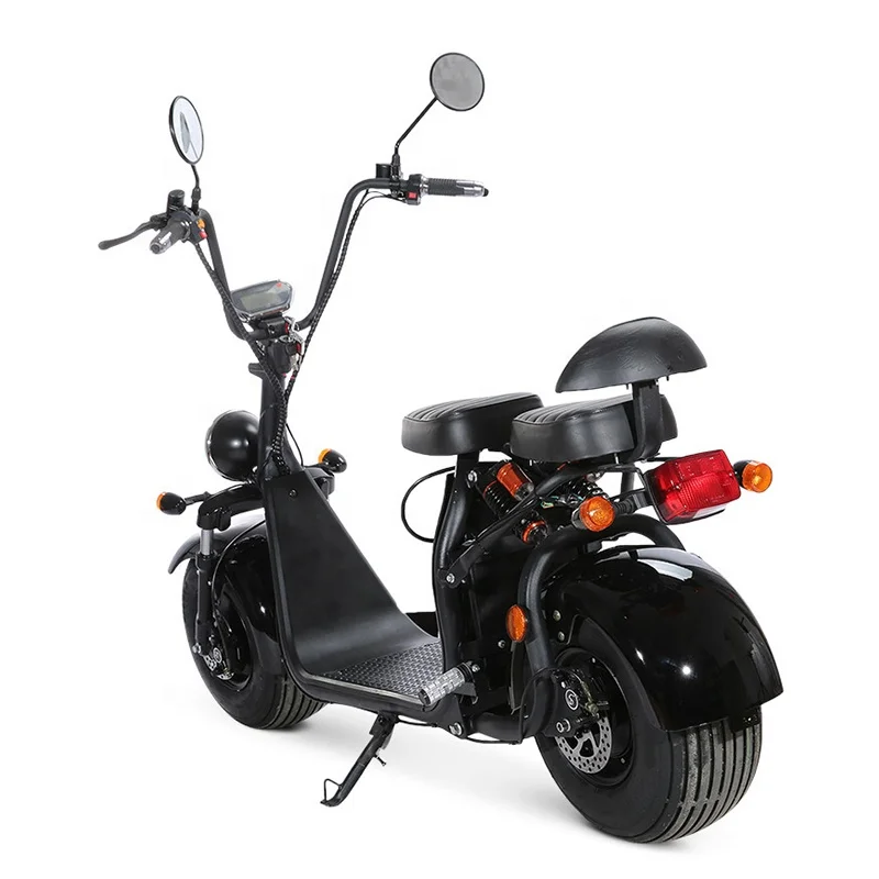 Wholesale Brushless Rechargeable Battery Golf Citycoco with EEC Two-wheel Scooter 60V 1001-2000W 30-50km/h Unisex(ae    )***