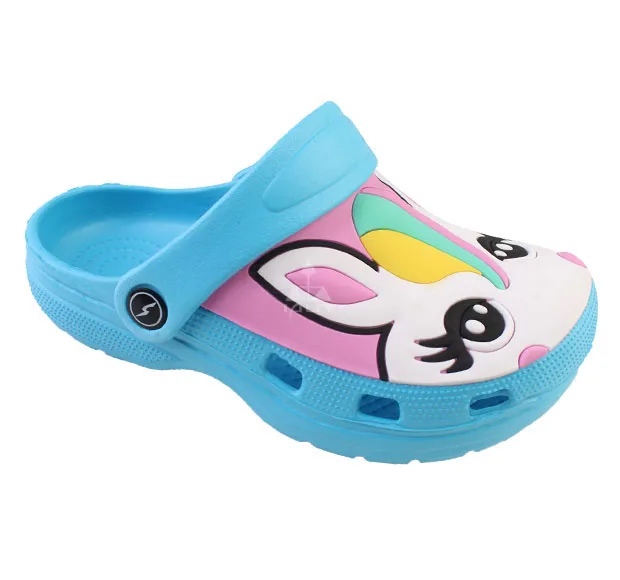 Children Mules Clogs Kids Summer Garden Shoes Girl Boy Beach Shoes Candy Color Hole Baby Shoes